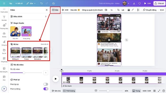 Cân chỉnh màu sắc cho video